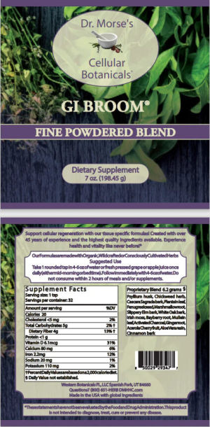 GI Broom Fine Powdered Blend