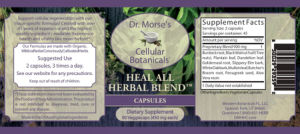 Heal All Herbal Blend Capsules