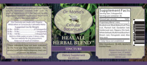 Heal All Herbal Blend Tincture