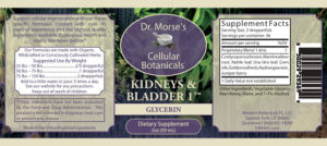 Kidneys & Bladder 1 Glycerin