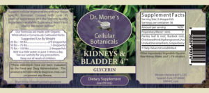 Kidneys & Bladder 4 Glycerin