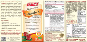 Vegetarian Vitamin C 200 mg