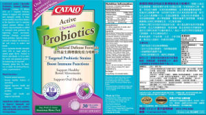 Active Chewable Probiotics Natural Grape