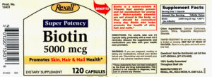 Biotin 5000 mcg