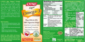 Algae Omega-3 Formula