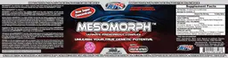 Label for Mesomorph Tropical Punch Flavor