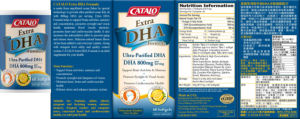 Extra DHA Formula 800 mg Lemon Flavor