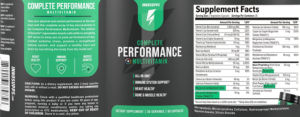 Complete Performance Multivitamin
