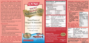 Wild Red Sockeye Salmon Oil