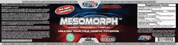 Label for Mesomorph Watermelon Flavor