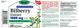 Bilberry Extract 1000 mg