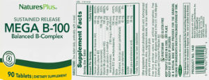 Mega B-100 Balanced B-Complex