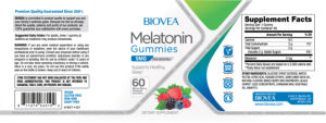 Melatonin Gummies 5 mg Mixed Berry Flavo