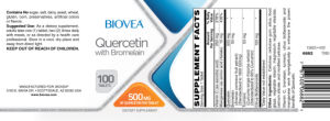 Quercetin with Bromelain