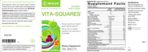 Vita-Squares Chewable Fruit Flavor