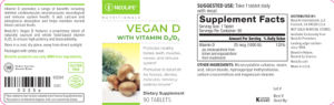 Vegan D with Vitamin D3/D2