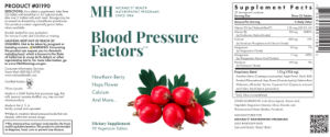 Blood Pressure Factors