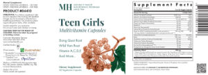 Teen Girls Multivitamin Capsules