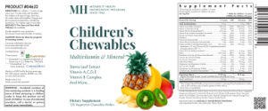 Children's Chewables Multivitamin & Mine
