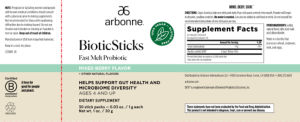 BioticSticks Mixed Berry Flavor