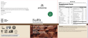 FeelFit Pea Protein Shake Chocolate Flav