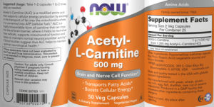 Acetyl-L Carnitine 500 mg