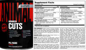 Animal Advanced Cuts