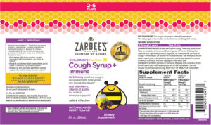 Children's Daytime Cough Syrup + Immune 