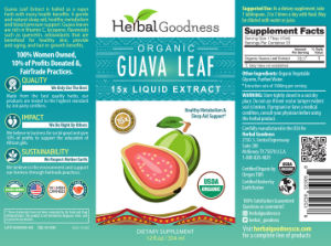 Organic Guava Leaf Extract