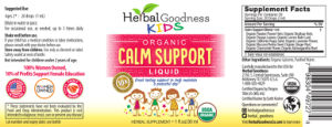 Organic Calm Support Liquid