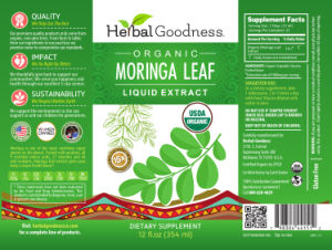 Organic Moringa Leaf Liquid Extract