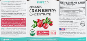 Organic Cranberry Concentrate