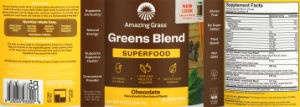 Greens Blend Superfood Chocolate