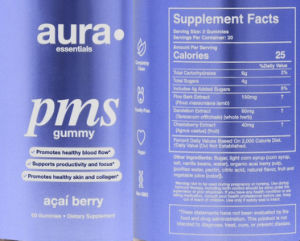 PMS Gummy Acai Berry