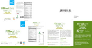 FITFood Lean Complete French Vanilla Sug
