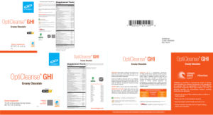 OptiCleanse GHI Creamy Chocolate