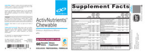 ActivNutrients Chewable Natural Mixed Be
