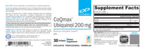 CoQmax Ubiquinol 200 mg