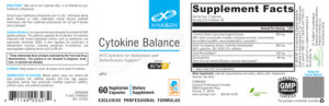 Cytokine Balance