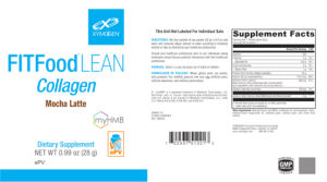 FITFood Lean Collagen Mocha Latte