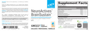 NeuroActives BrainSustain