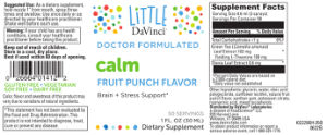 Calm Fruit Punch Flavor