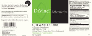 Chewable C-300 Cherry Flavor