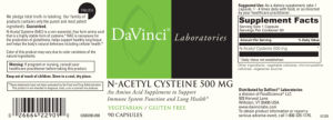 N-Acetyl Cysteine 500 mg