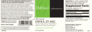 Micronized DHEA 25 mg