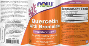 Quercetin with Bromelain