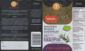 Manuka Honey Lozenges Eucalyptus