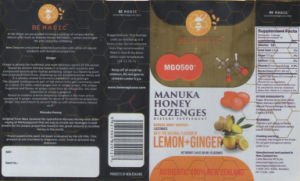 Manuka Honey Lozenges Lemon+Ginger