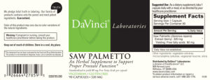 Saw Palmetto 320 mg