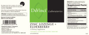 Zinc Lozenge + Elderberry